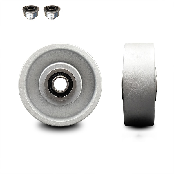Service Caster SCC -3.25" Semi Steel Cast Iron Wheel Only w/Ball Bearing-1/2" Bore-700 lbs Cpty SCC-SSB3420 - main